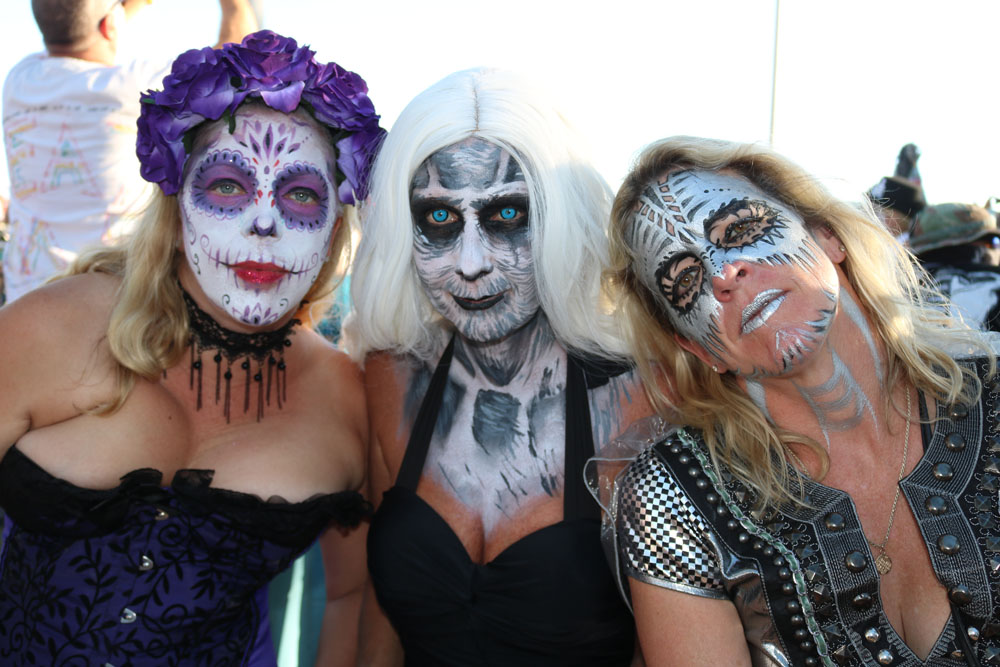 Zombie Bike Ride 2018 photo - Duval Street, Key West